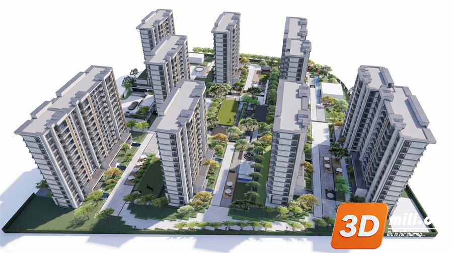 Outdoor Building Skp Files